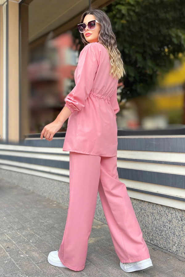 Tunik Pantolon Pembe - 10537