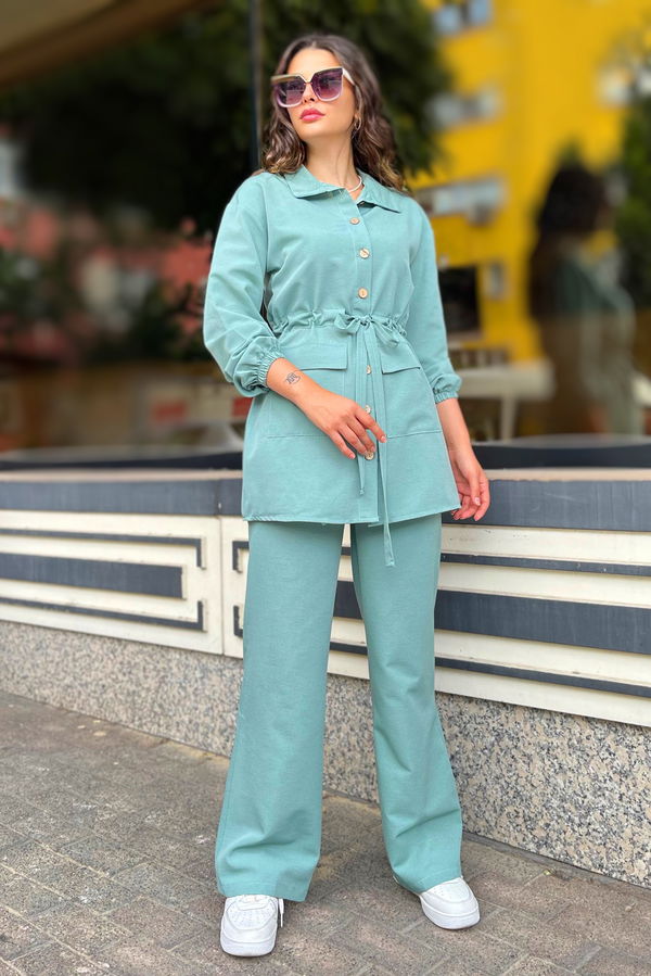 Tunik Pantolon Yeşil - 10537