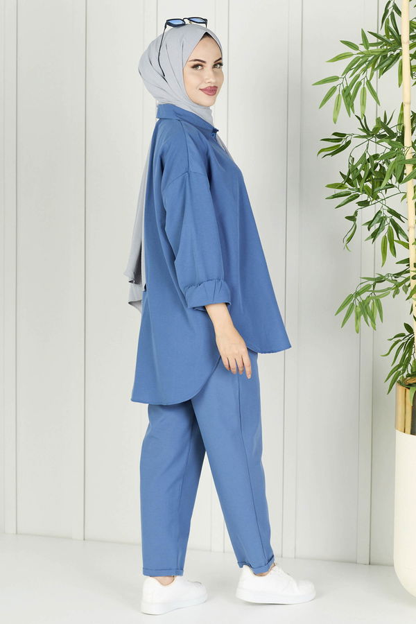Tunık Pantolon Mavi - 10563