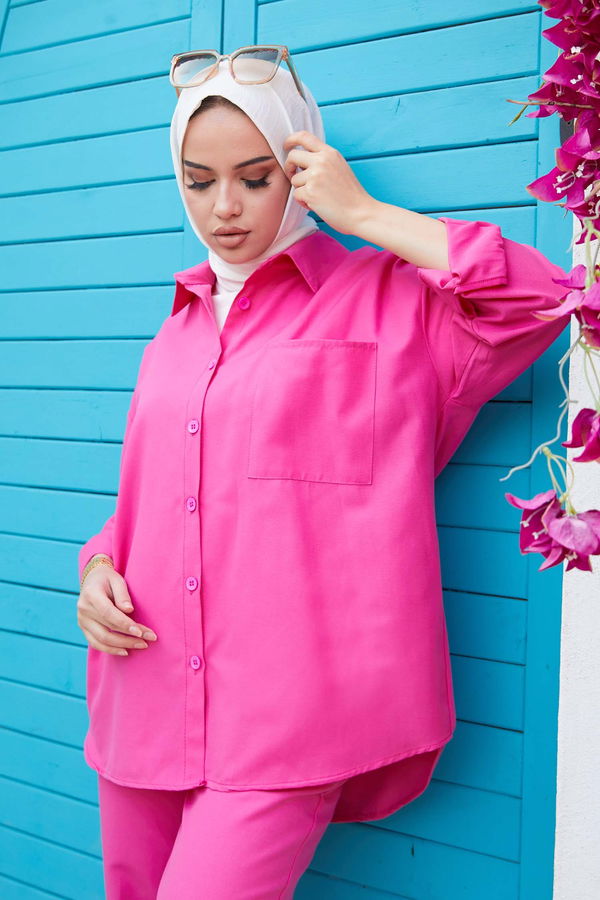 Tunık Pantolon Fuşya - 10563