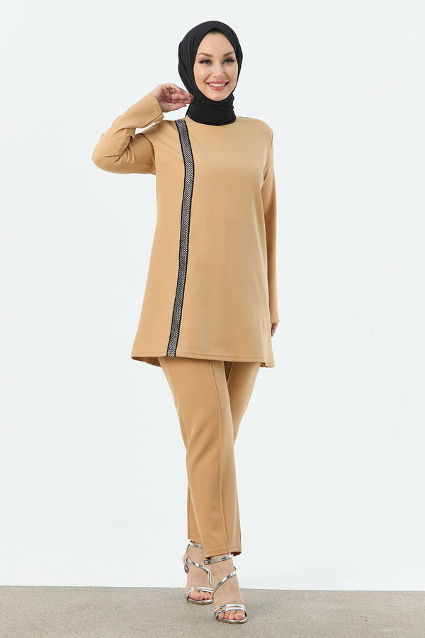 Tunık Pantolon Bej - 10566 BEJ