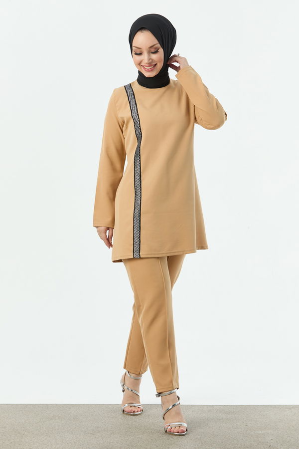 Tunık Pantolon Bej - 10566 BEJ