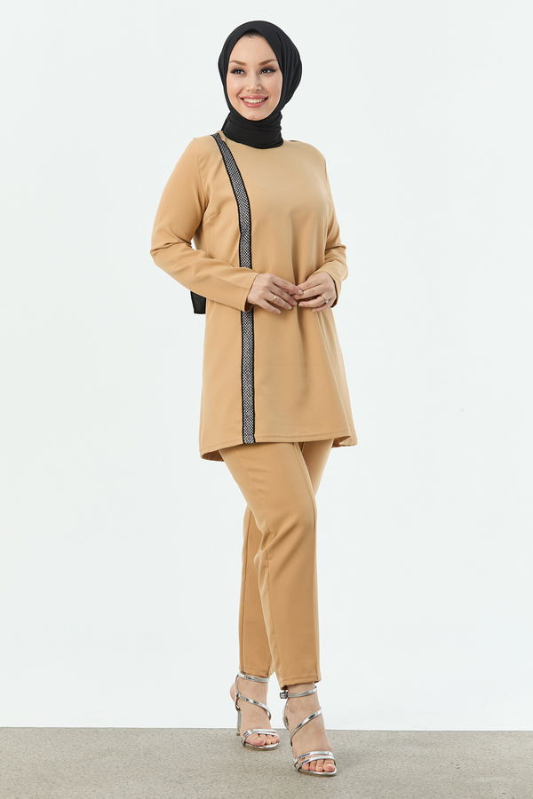 Tunık Pantolon Bej - 10566 BEJ