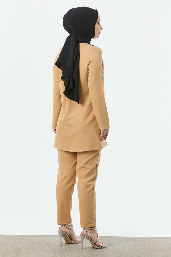 Tunık Pantolon Bej - 10566 BEJ