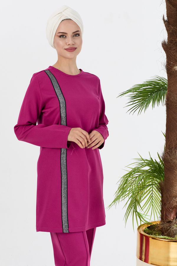 Tunık Pantolon Fuşya - 10566 FUŞYA