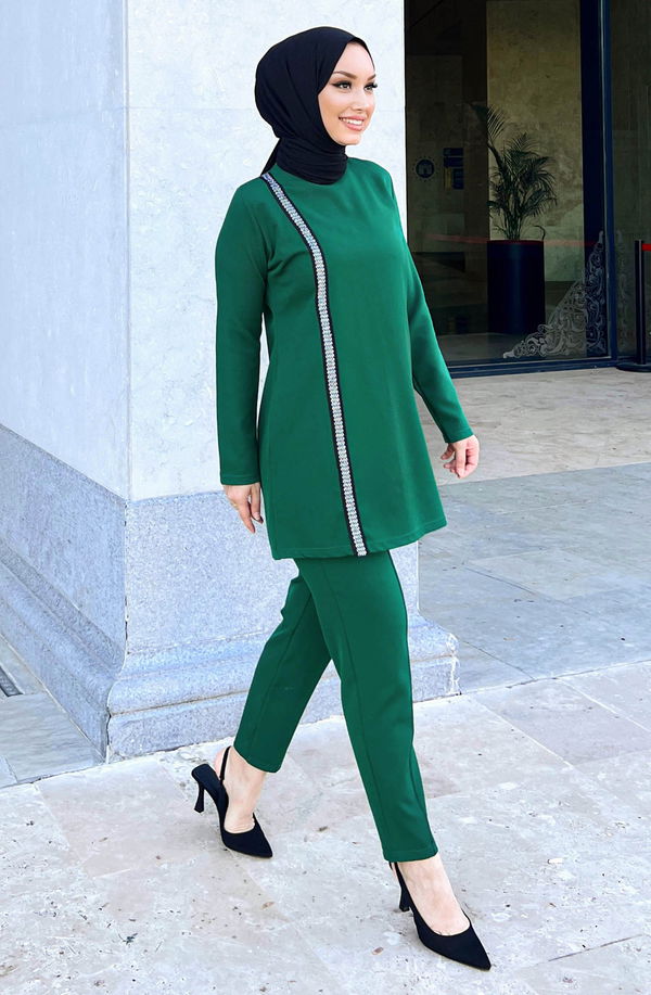 Tunık Pantolon Yeşil - 10566 YEŞİL