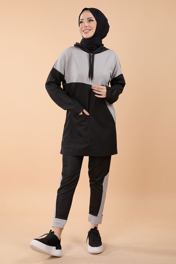 Tunik Pantolon Gri - 11022 GRİ