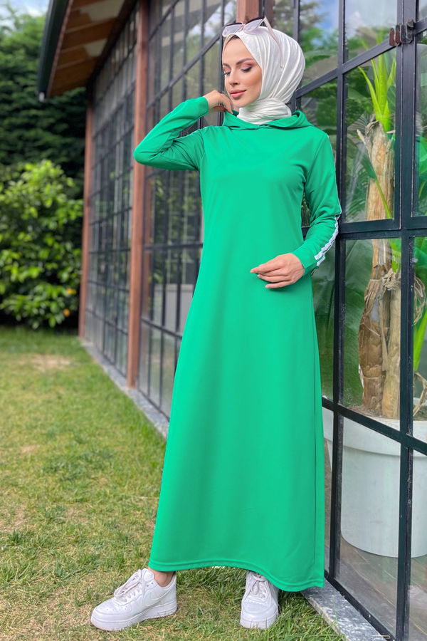 Elbise Yeşil - 11048