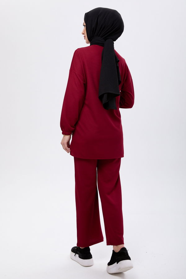 Tunik Pantolon Bordo - 11055 BORDO