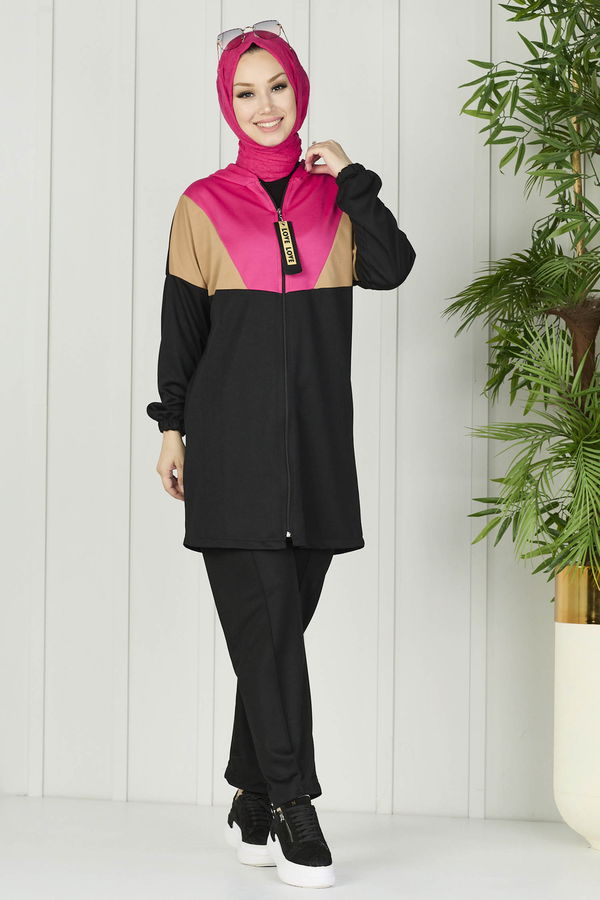Tunik Pantolon Fuşya - 11060 FUŞYA