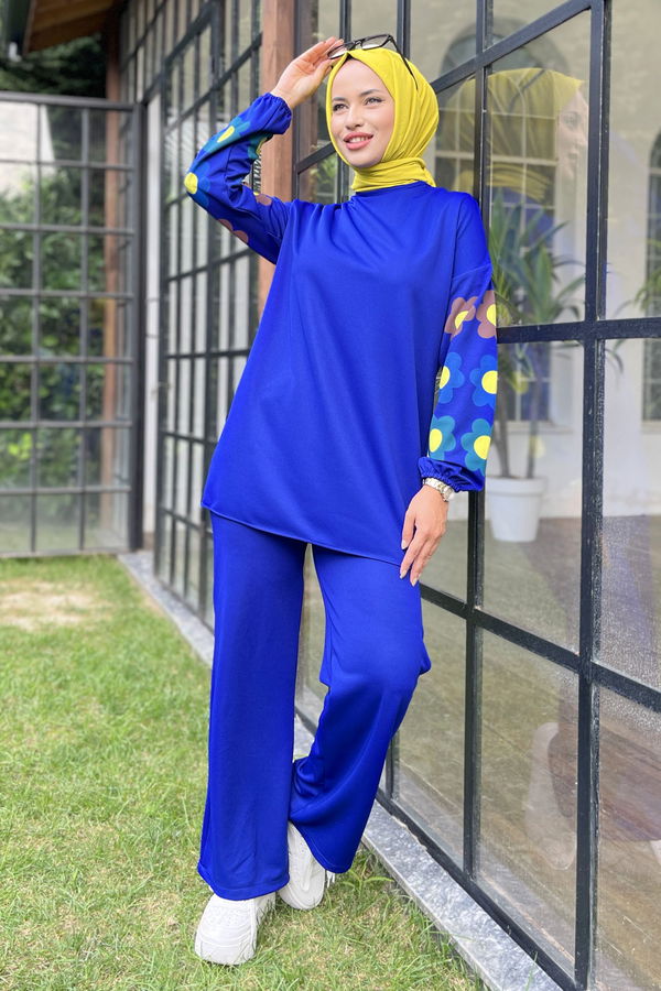 Tunik Pantolon Mavi - 11090