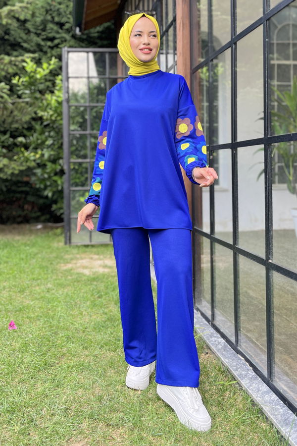 Tunik Pantolon Mavi - 11090