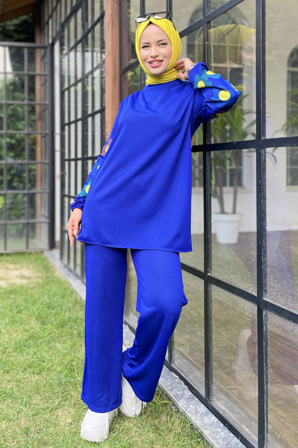Tunik Pantolon Mavi - 11090