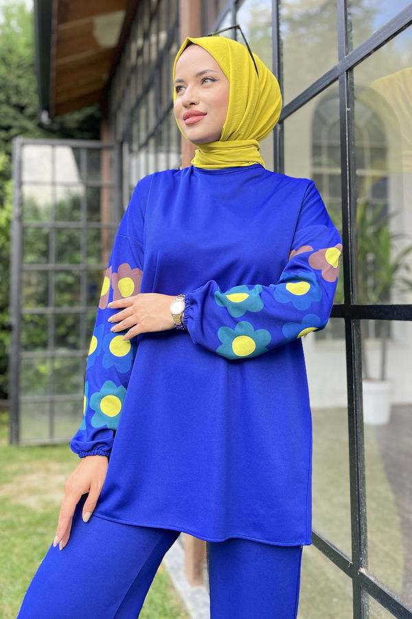 Tunik Pantolon Mavi - 11090