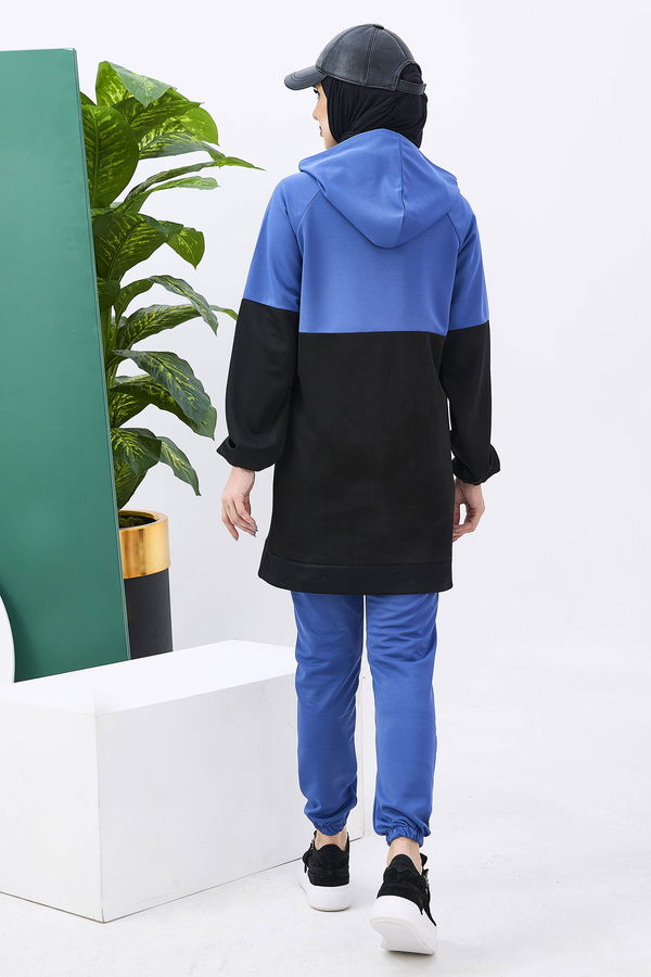 Tunik+Pantolon Mavi - 11180