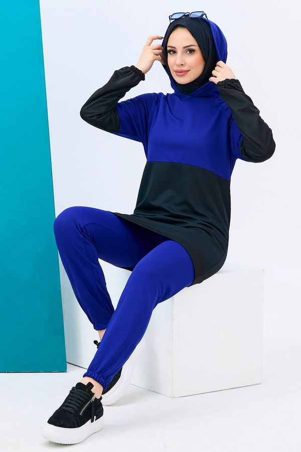 Tunik+Pantolon Mavi - 11180 MAVİ