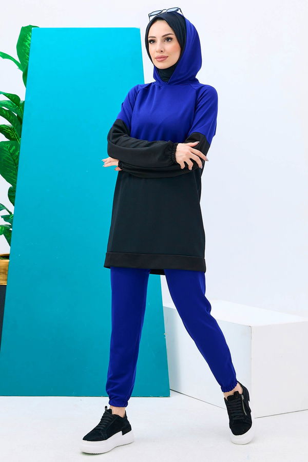 Tunik+Pantolon Mavi - 11180 MAVİ