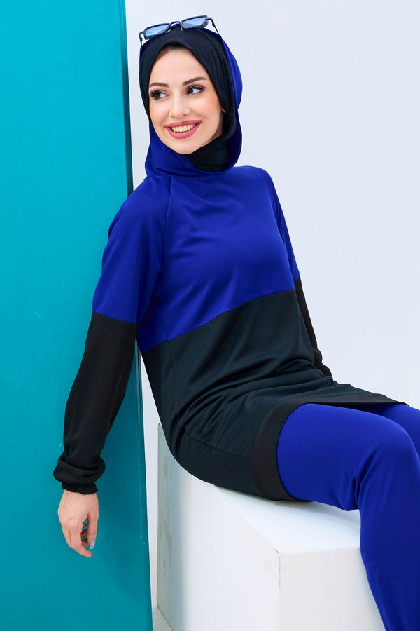 Tunik+Pantolon Mavi - 11180 MAVİ