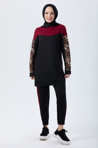 Tunik Pantolon Bordo - 11182