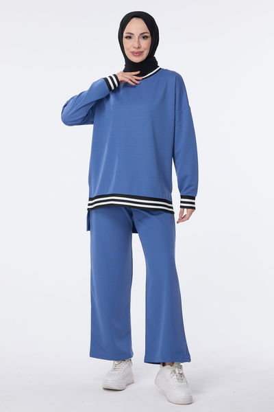 Tunik Pantolon Mavi - 11321