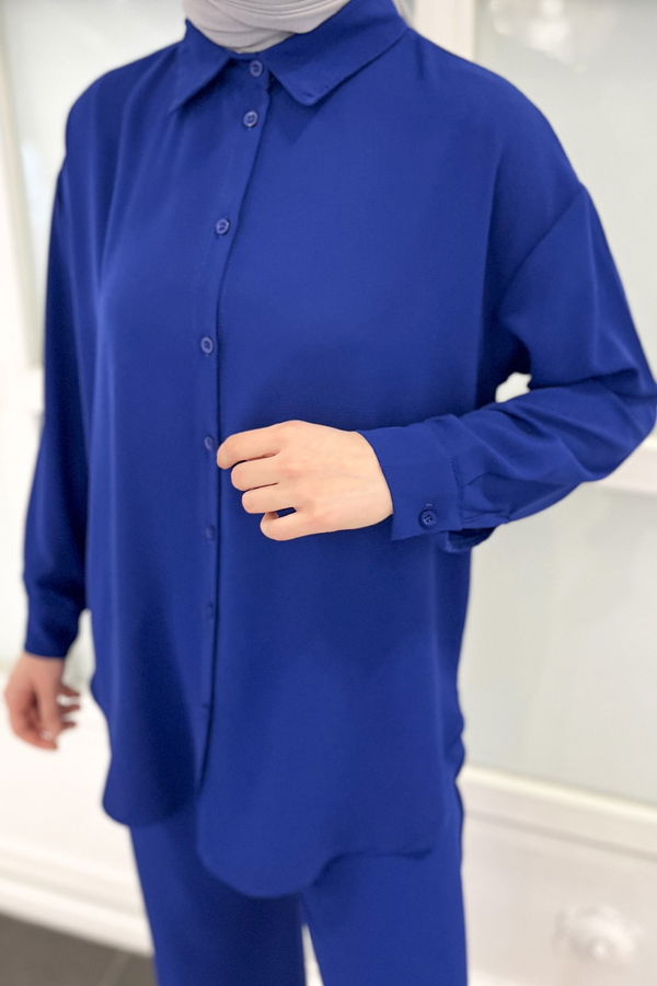 Tunik+Pantolon Mavi - 11339