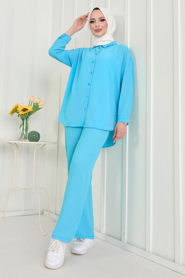Tunik+Pantolon Mavi - 11339 MAVİ