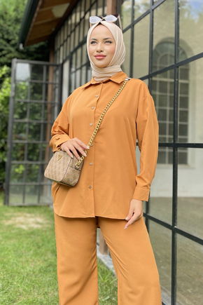 Tunik+Pantolon Taba - 11339