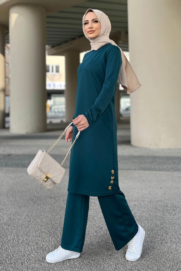 Tunik Pantolon Yeşil - 11357 YEŞİL