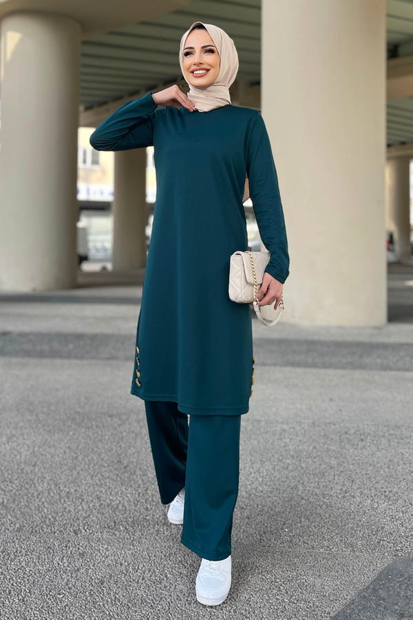 Tunik Pantolon Yeşil - 11357 YEŞİL