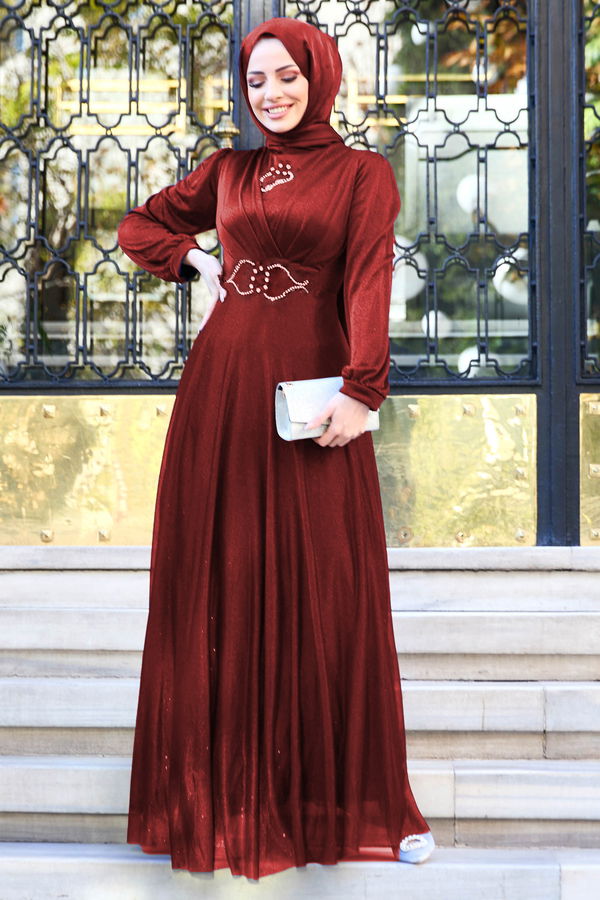 Abiye Bordo - 11365