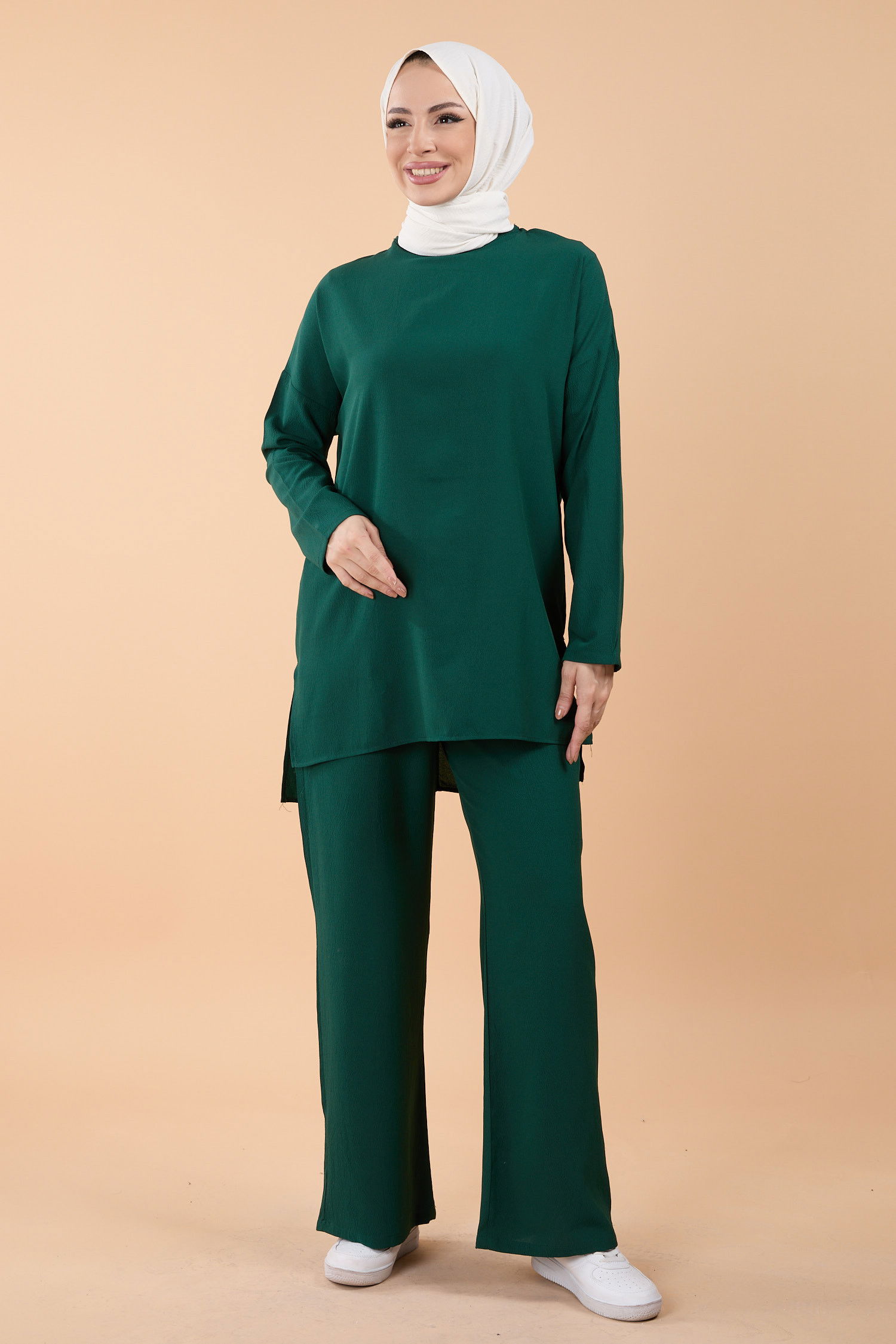 Tunik+Pantolon Yeşil - 11429
