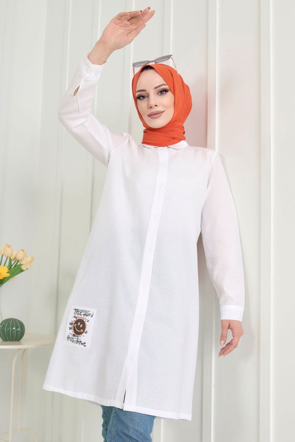 Tunik Beyaz - 11466