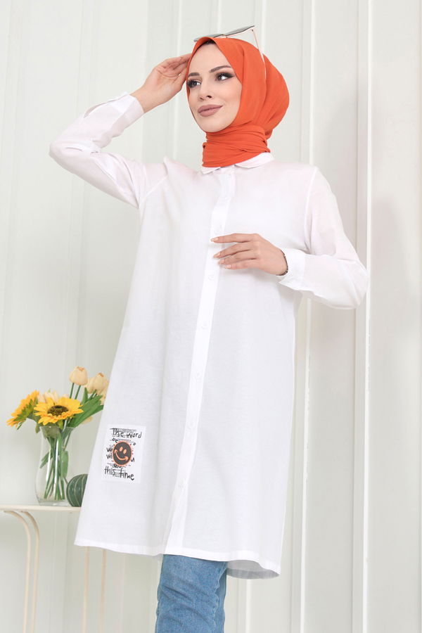 Tunik Beyaz - 11466