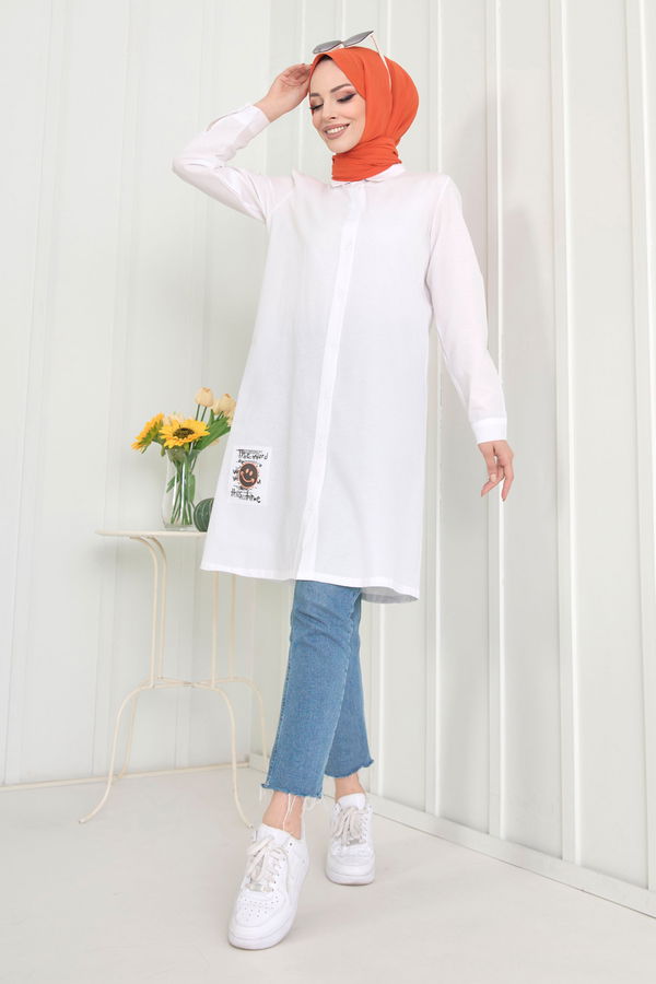 Tunik Beyaz - 11466