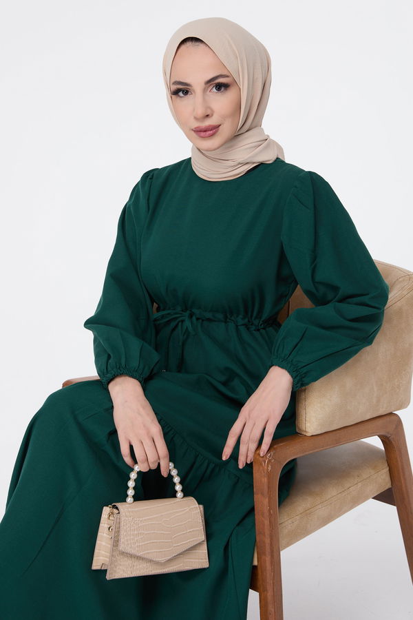Elbise Yeşil - 11584