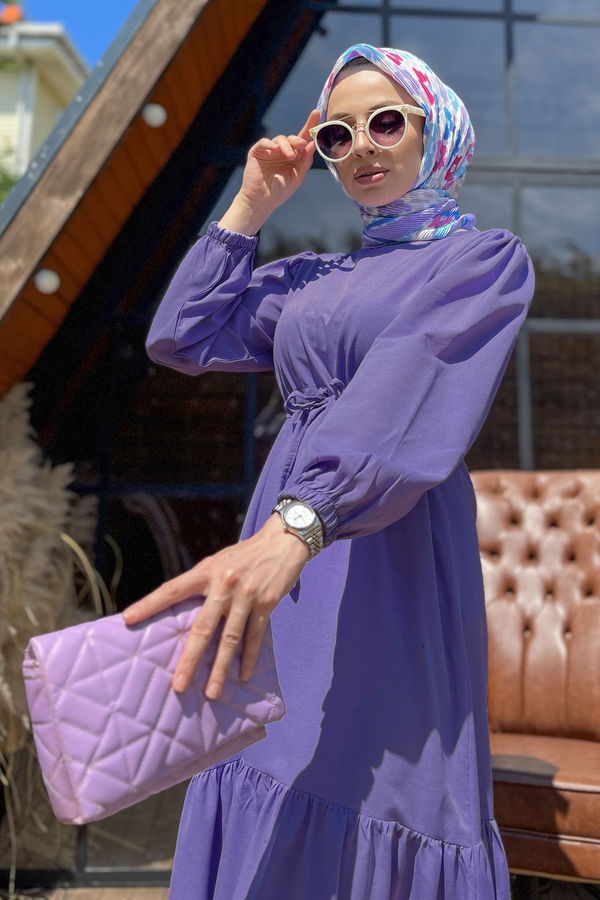 Elbise Lila - 11584