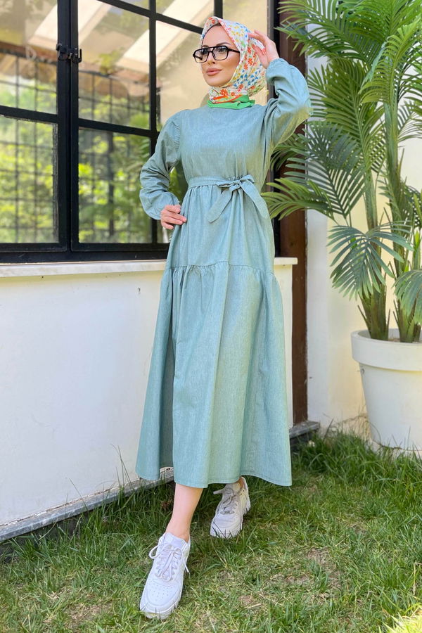Elbise Yeşil - 11599