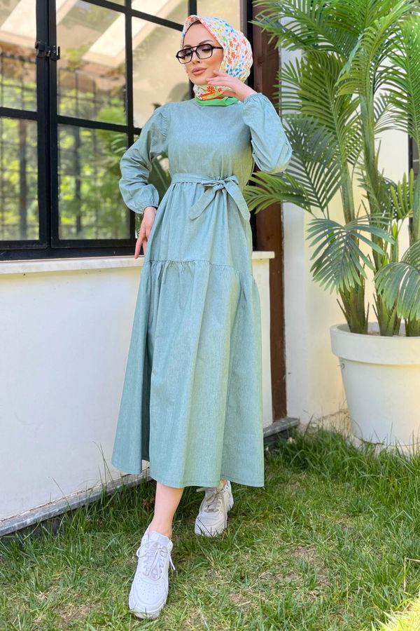 Elbise Yeşil - 11599