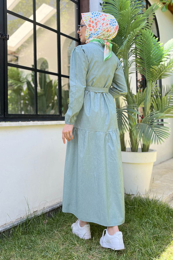 Elbise Yeşil - 11599