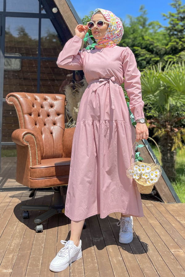 Elbise Pembe - 11599