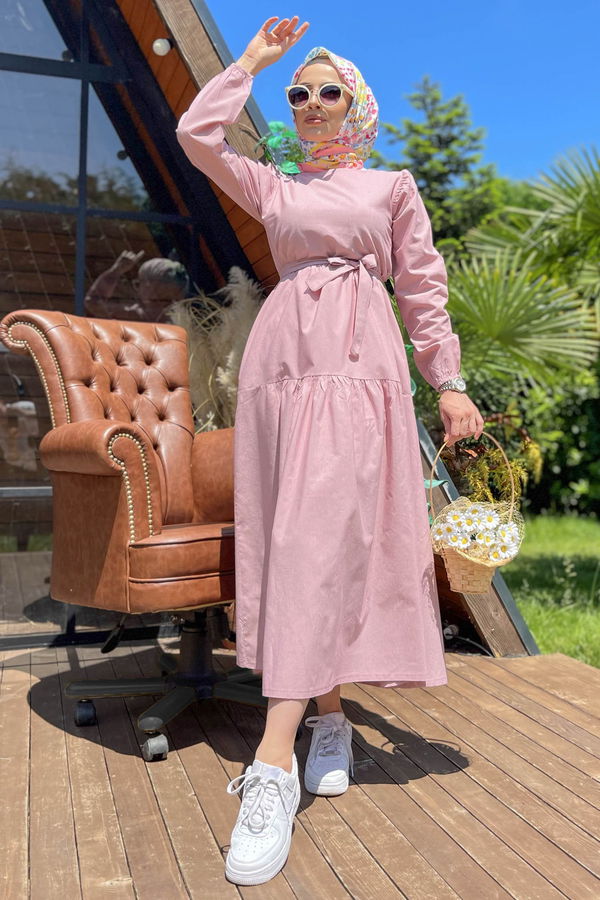 Elbise Pembe - 11599