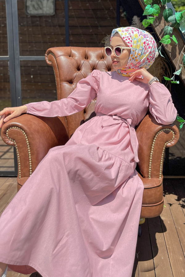 Elbise Pembe - 11599