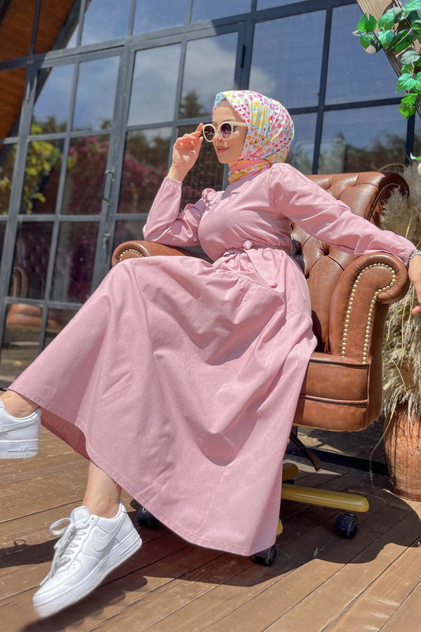 Elbise Pembe - 11599