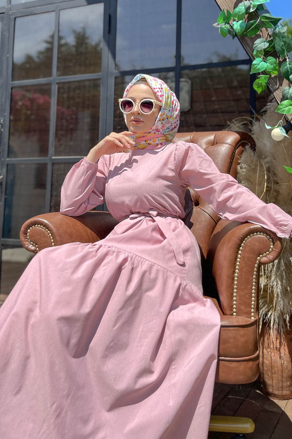 Elbise Pembe - 11599