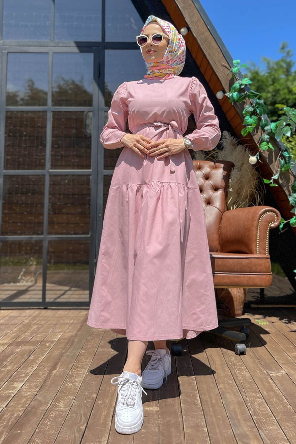Elbise Pembe - 11599