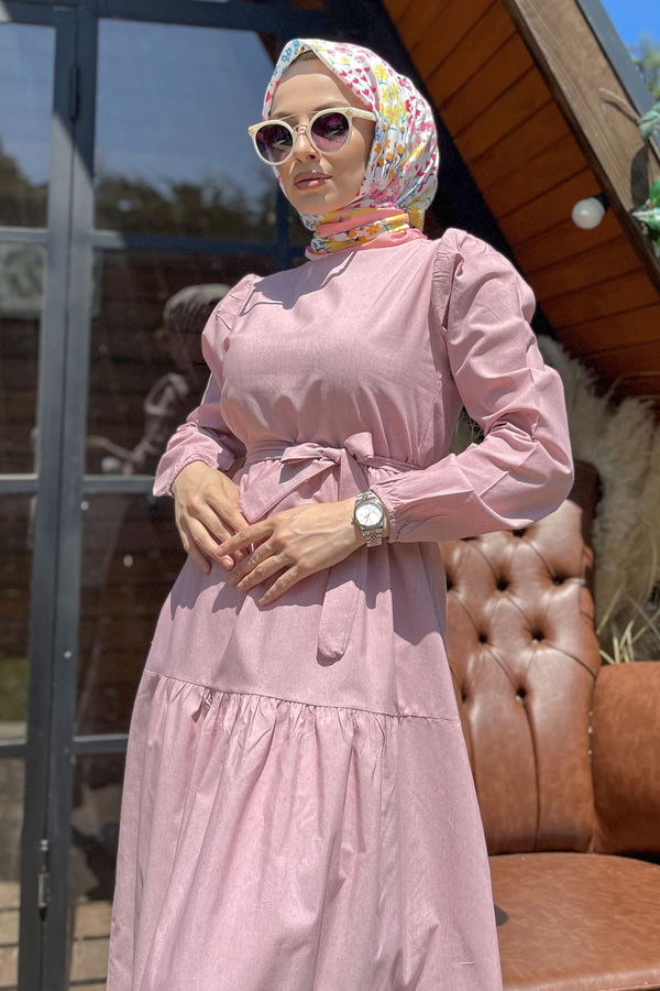 Elbise Pembe - 11599