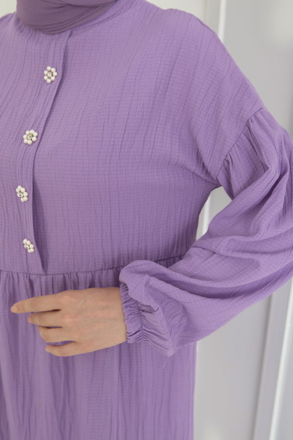 Tunik+Pantolon Lila - 11629