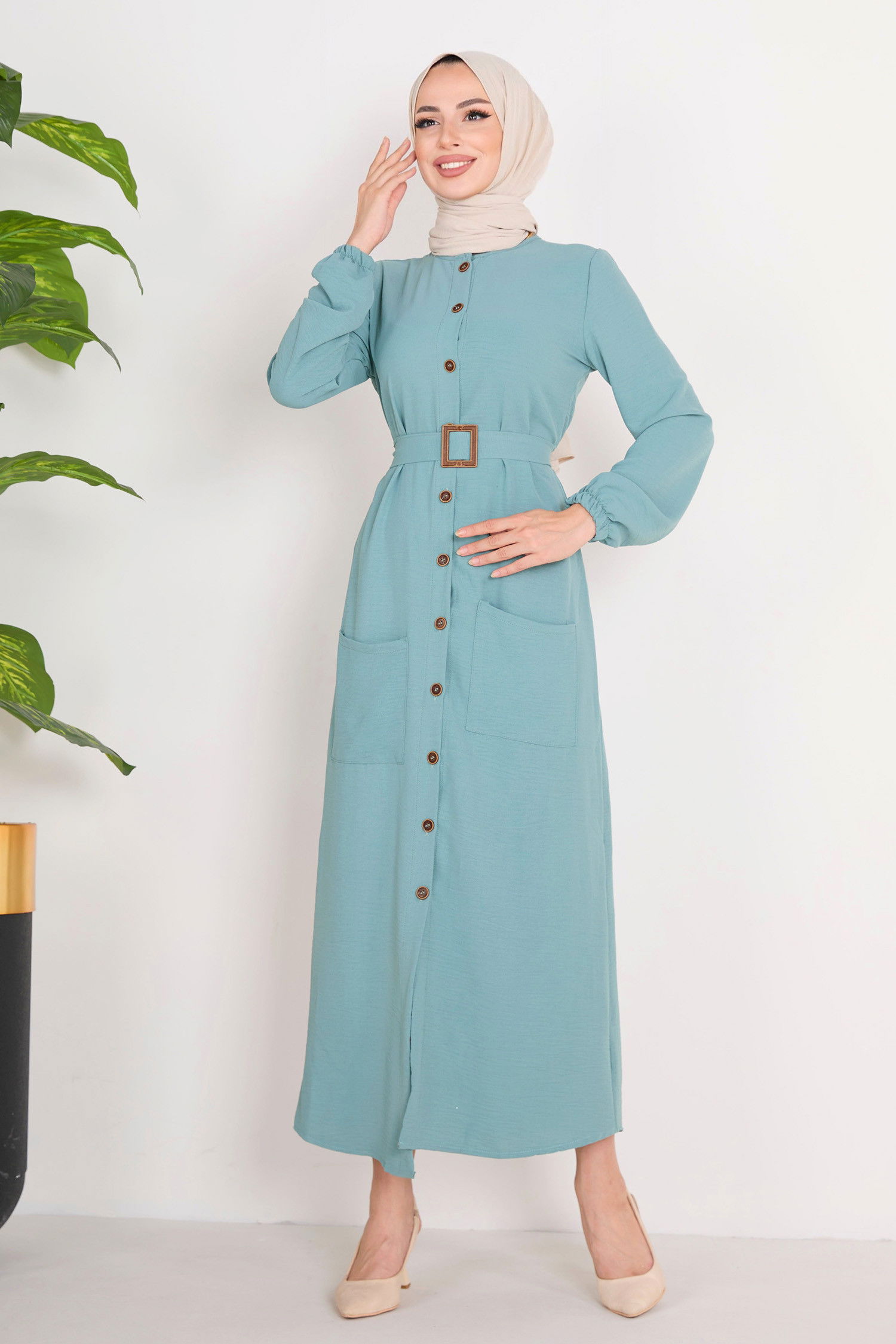 Elbise Yeşil - 11659 YEŞİL