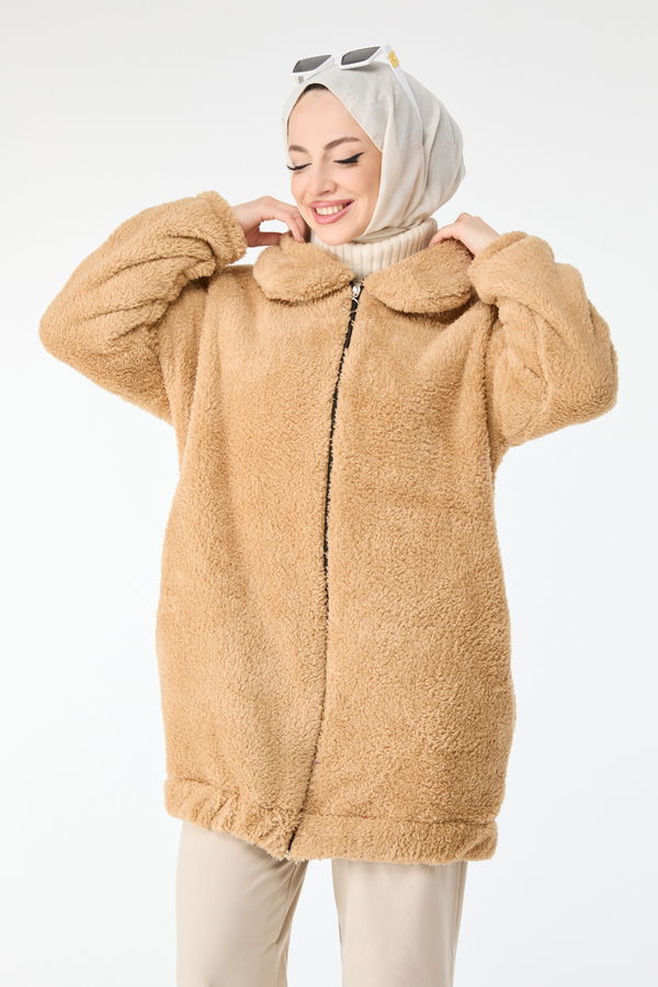 Peluş Mont Bej - 13009 BEJ