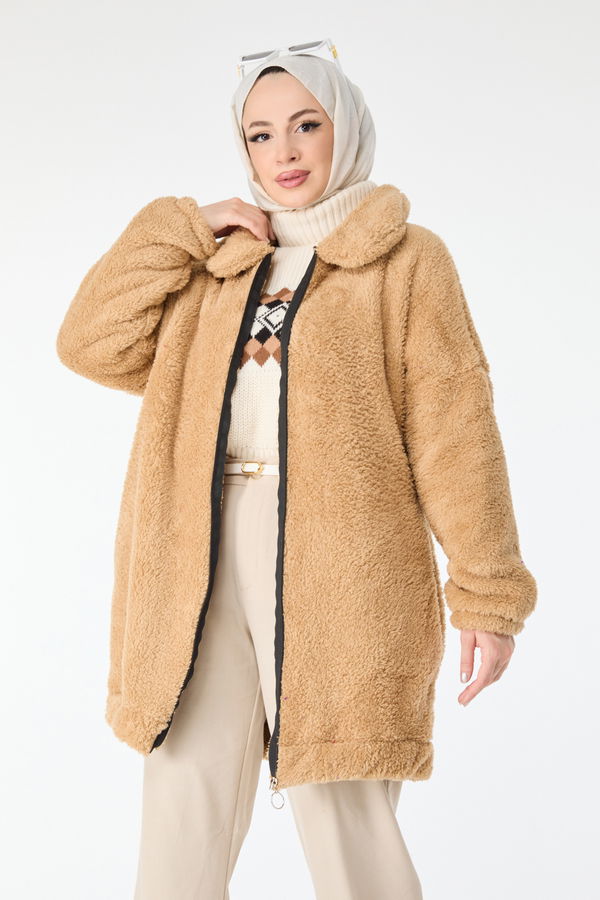 Peluş Mont Bej - 13009 BEJ